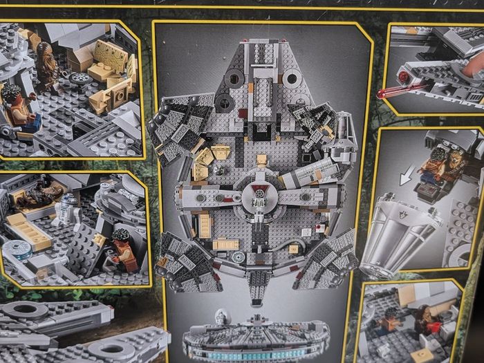 Lego 75257 Star Wars Millennium Falcon Open box New