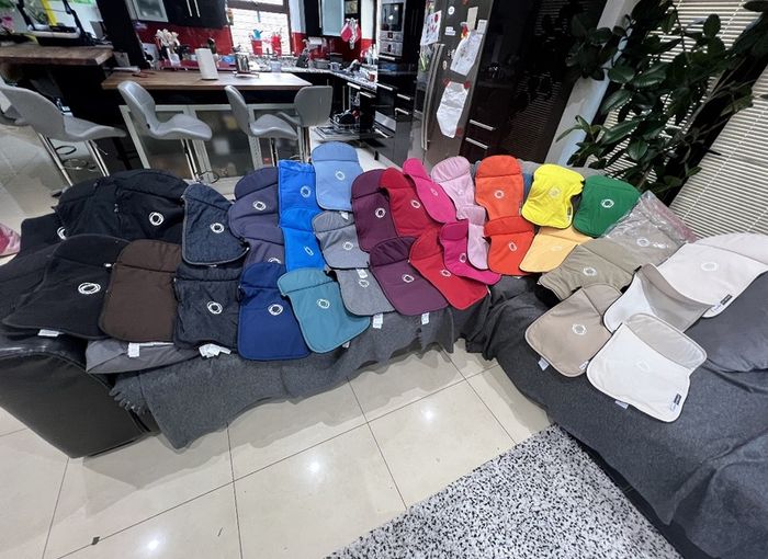 Bugaboo Cameleon Blue fabrics in swords