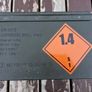 Military Metal Ammo Box / Can (Excellent storage) Image 8