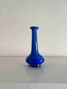 cobalt blue vase
