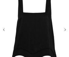 Sinead Keary Scallop Linen Top