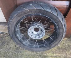 BMW r1200 adventure wheels & tyres