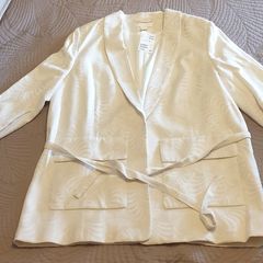 Brocade-style woman's jacket.