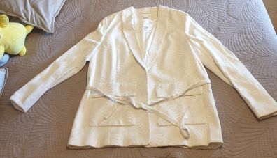 Brocade-style woman's jacket.