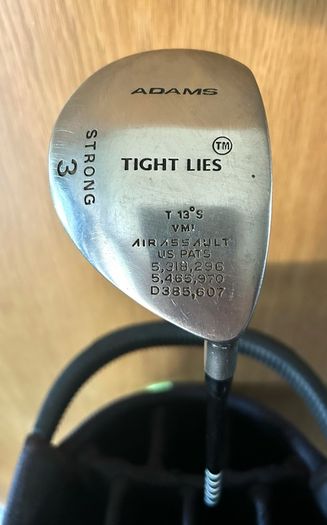Adams Tight Lies strong 3 wood