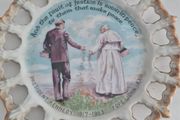 ceramic commemorative wall plate