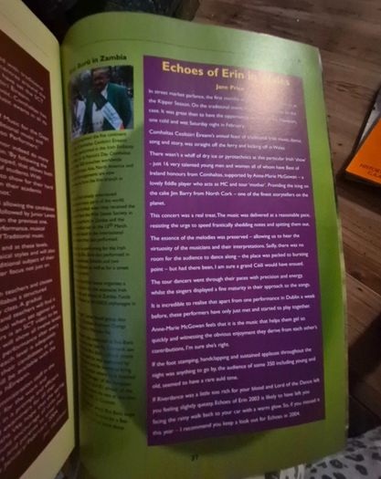 2 Vintage Treoir Magazines, Comhaltas Ceoltoiri Eireann