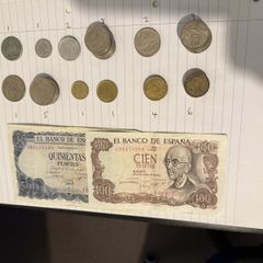 Spain - Coins and Notes