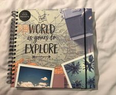 Travel journal scrap book