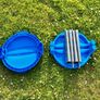Collapsible Caravan / Camping Rubbish Bin Blue Image 5