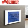 VEMER VE452900 Model Chronos Black Weekly chronothermostat with Touch Screen Display and Battery Supply. Wall-mounting. Color Black Image 2