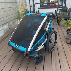 Thule Chariot Cross 2 V19 Bike Trailer Blue