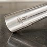 Two small stainless steel condiment shakers Image 2
