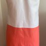 See By Chloe One Shoulder Colourblock Dress Size Uk8 Image 2