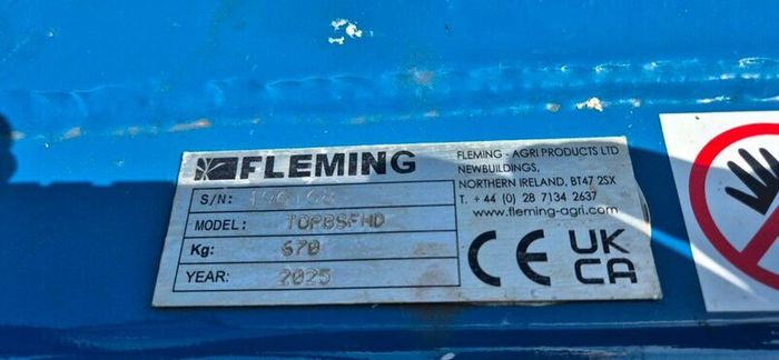 Fleming 8ft topper