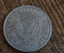 1989 Coin from Cyprus