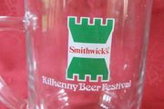 Smithwick's Kilkenny Beer Festival Glass