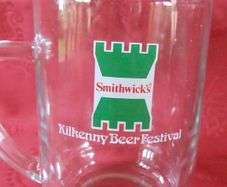 Smithwick's Kilkenny Beer Festival Glass