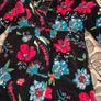 Stunning Catimini Designer Floral Winter Coat, Age 11/12 154cm A,V Image 2