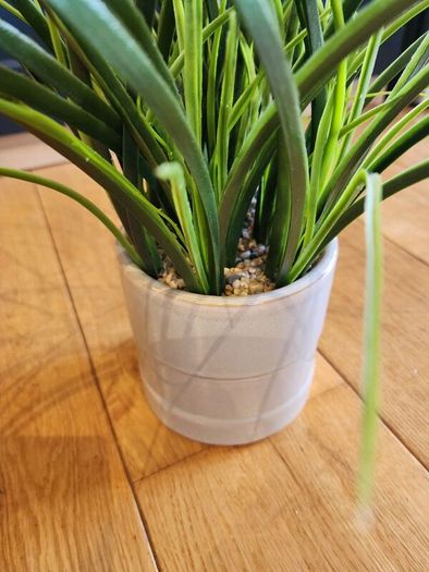 Artificial Grass Plant in Ceramic Pot - 40cm