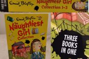 the naughtiest girl collection by Enid Blyton, 3 books in 1