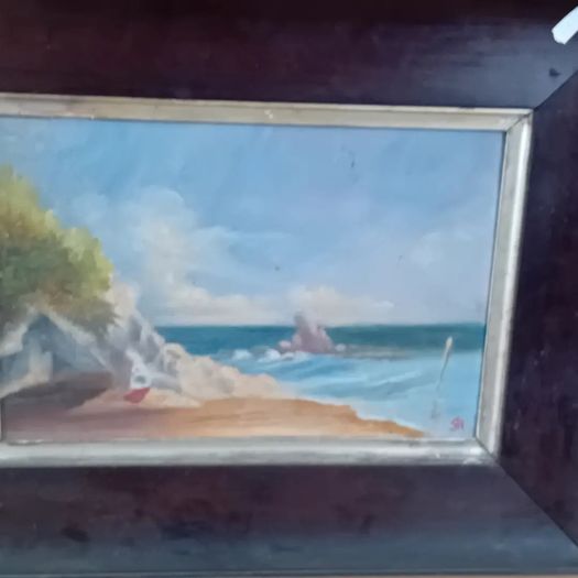 Edwardian Era Watercolour On Board