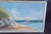Edwardian Era Watercolour On Board