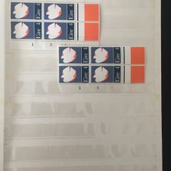 1970-1990s Ireland Used and Mint in Blue 32 page 16 leave Stamp Stockbook