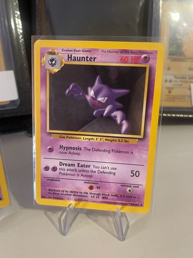 Haunter & Gastly Base Set Lot