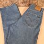 LEVIS RIBCAGE STRAIGHT Blue denim jeans stretchy Size W30 L27  women girls Image 2