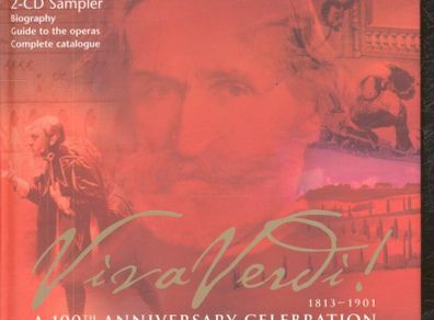 Viva Verdi! 1813-1901. A 100th Anniversary Celebration. 2 x CD. Free Postage!