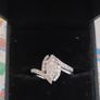 Adara 9ct White Gold 0.50ct Marquise Diamond Ring Image 7