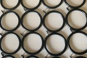 16 Black Curtain Rings