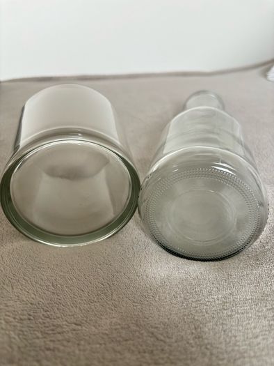 Clear Reused Glass