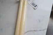 2 Pack of Cream Glitter Candles