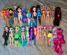 Large Fashion Doll Bundle Rainbow High Barbie LOL OMG Bratz