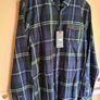 Mens Mish Mash long sleeve shirt navy Size XL extra large  check tartan BRAND NEW BNWT Image 5