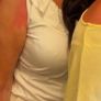 Mango White 100% Cotton Ruffle V-Neck Sleeveless Top - Size Medium. Image 10
