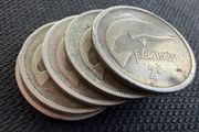 5 Silver Irish Florins
