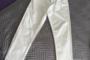 Marks &amp; Spencer Women's Cream and White Jeans