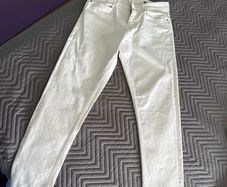 Marks & Spencer Women's Cream and White Jeans