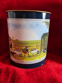 Small tin bin