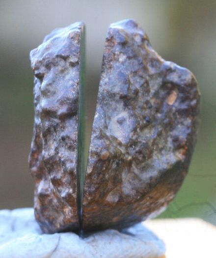 Meteorite 13.22 grams NWA 869 split in 2