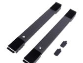 BRAND NEW Refrigerator Movable Stand Adjustable BLACK(2pcs)