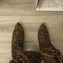Boots Leopard Suedette Over The Knee size 5 Image 3