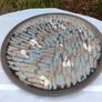 16.5 inch Soda fired stoneware platter Image 3