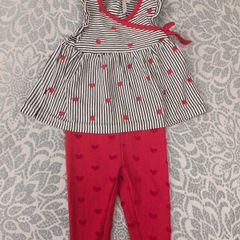 BN Girls set 6-9m