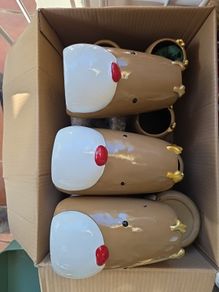 christmas vases