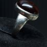 Vintage Sterling Silver 925 Tiger Eye Ring Image 4
