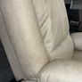 New Cream Microfibre Fabric sofas Easy Clean Image 2